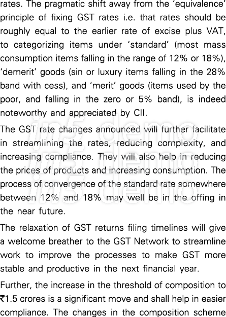 rates  The pragmatic shift away from the  equivalence  principle of fixing GST rates i e  that rates should be roughl   